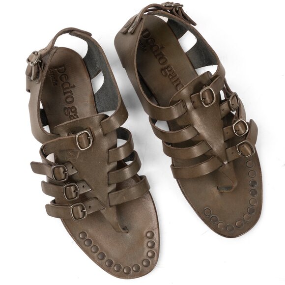 Pedro García Leather Gladiator Sandals - NIB, Size 37 - Picture 4 of 7